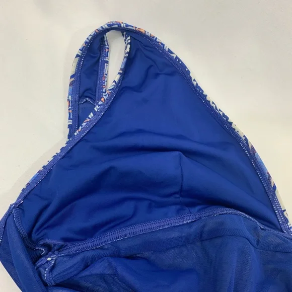 BOGO Sea Level Australia V Neck One Piece Swimsuit Blue White Pink Women Size 14 - Picture 10 of 13